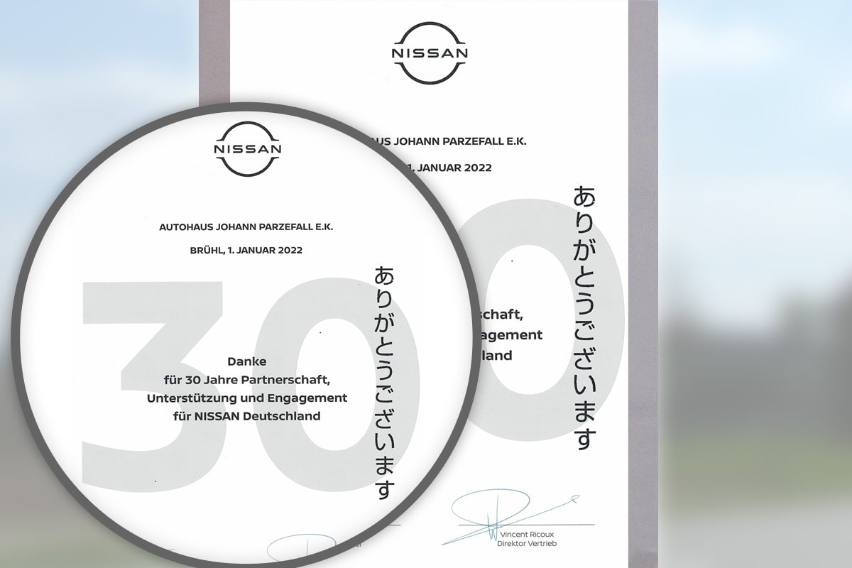 30 Jahre Nissan